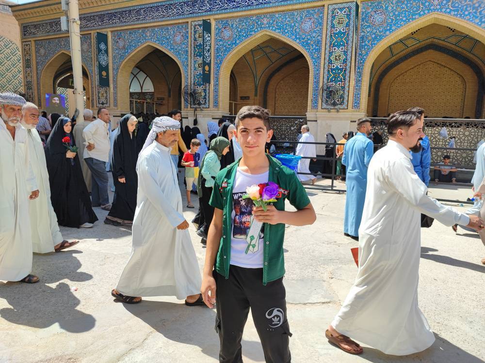 حضور نوجوانان در نجف اشرف