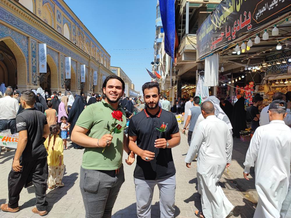 حضور جوانان در نجف اشرف
