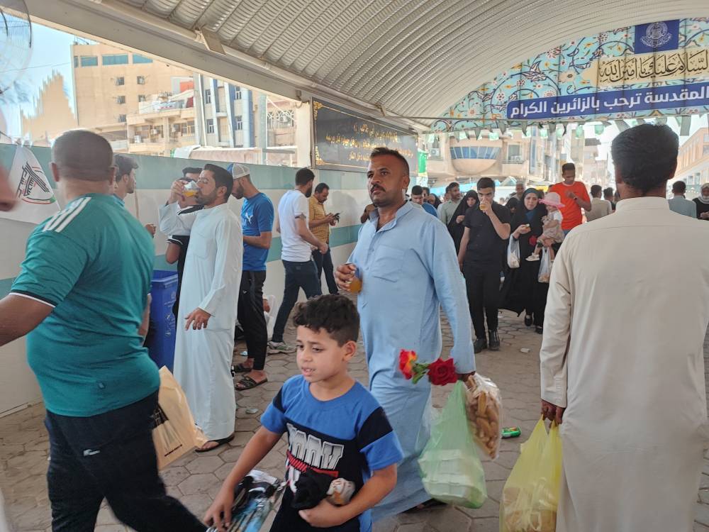 حضور نونهالان در نجف اشرف