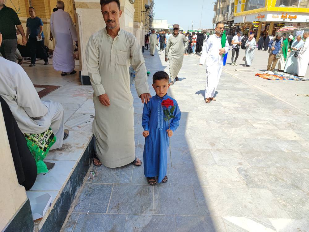 حضور کودکان در نجف اشرف