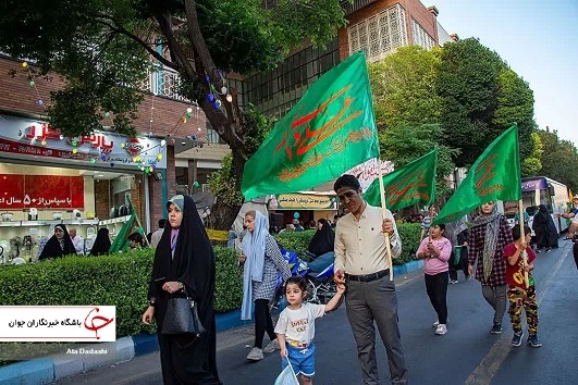 آذربایجان غربی در نور غدیر غرق شد+عکس