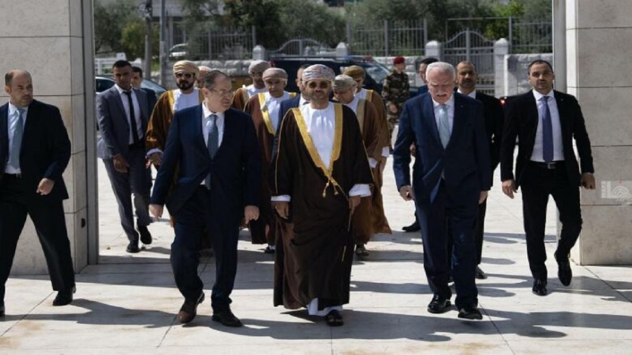 سفر وزیر خارجه عمان به رام‌ الله