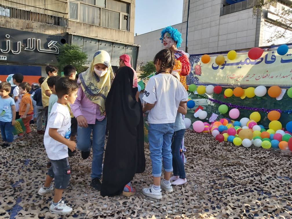 جشن کودکان در مراسم 10 کیلومتری