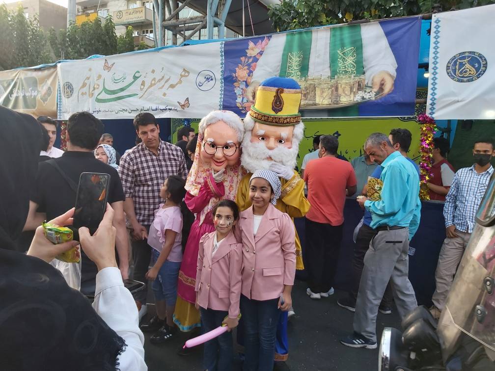 کودکان در جشن 10 کیلومتری