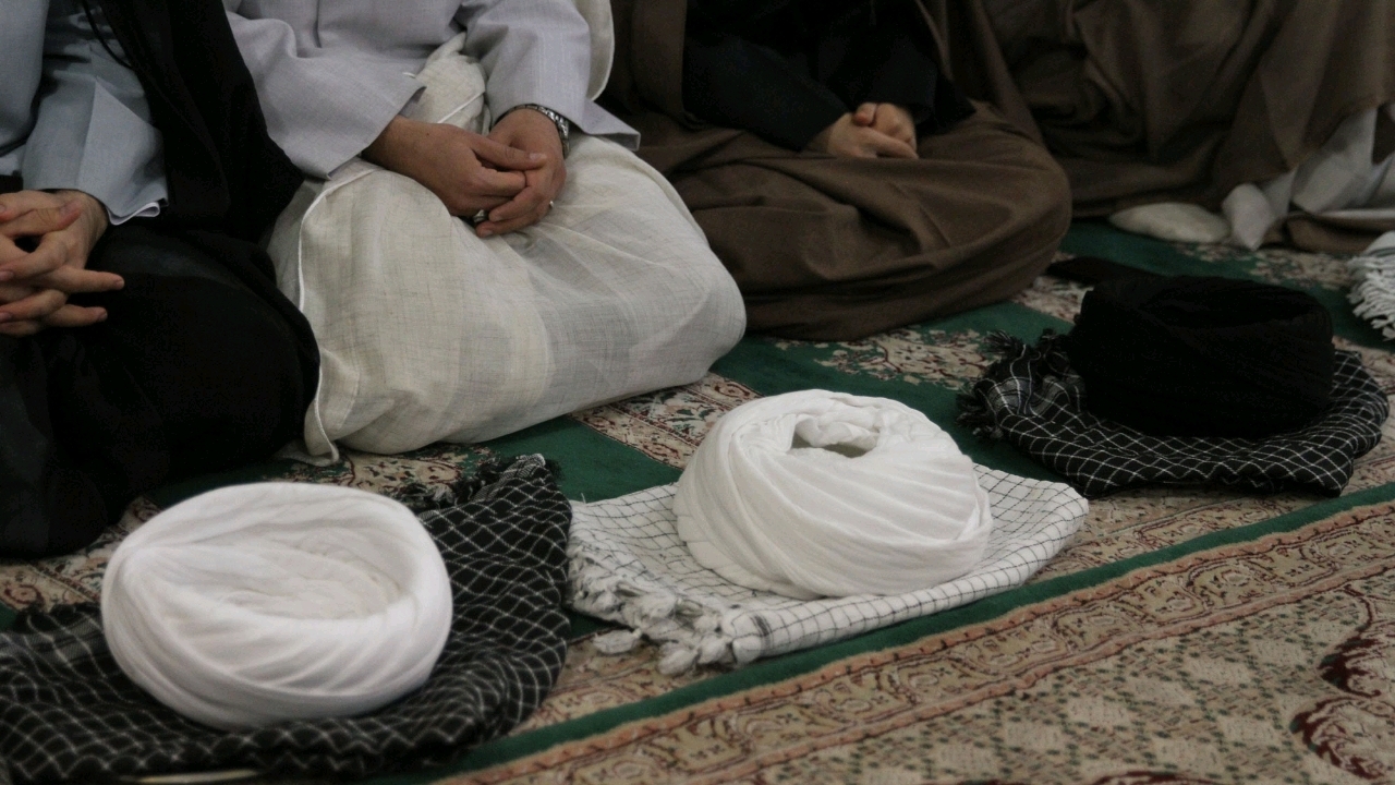 عمامه گذاری طلاب مدرسه علمیه امام صادق (ع) بندرترکمن