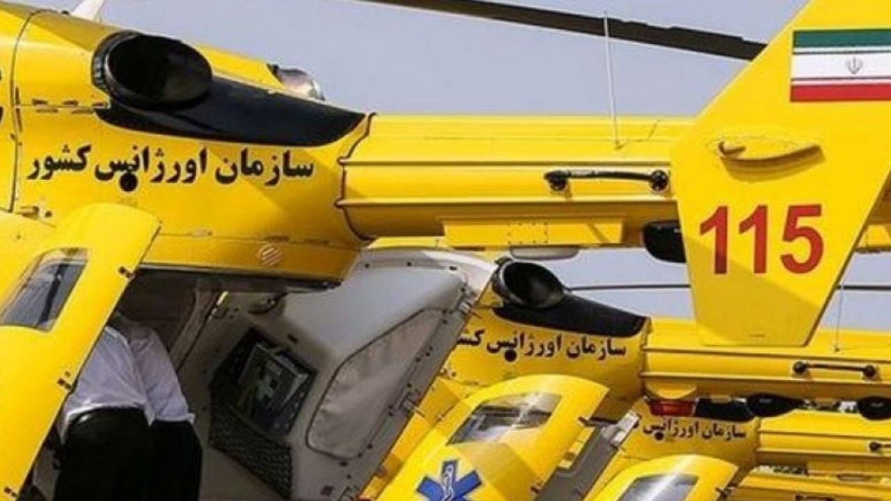 انجام ۴ هزار سورتی پرواز اورژانس هوایی در سال گذشته