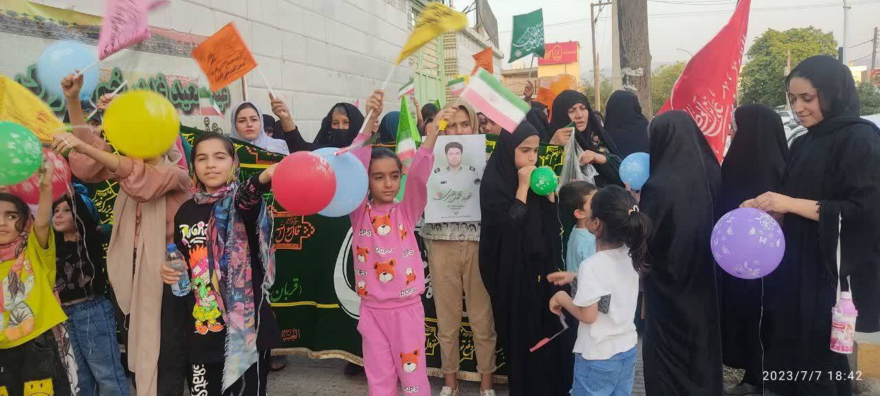 مراسم کاروان شادی در روز عید غدیر
