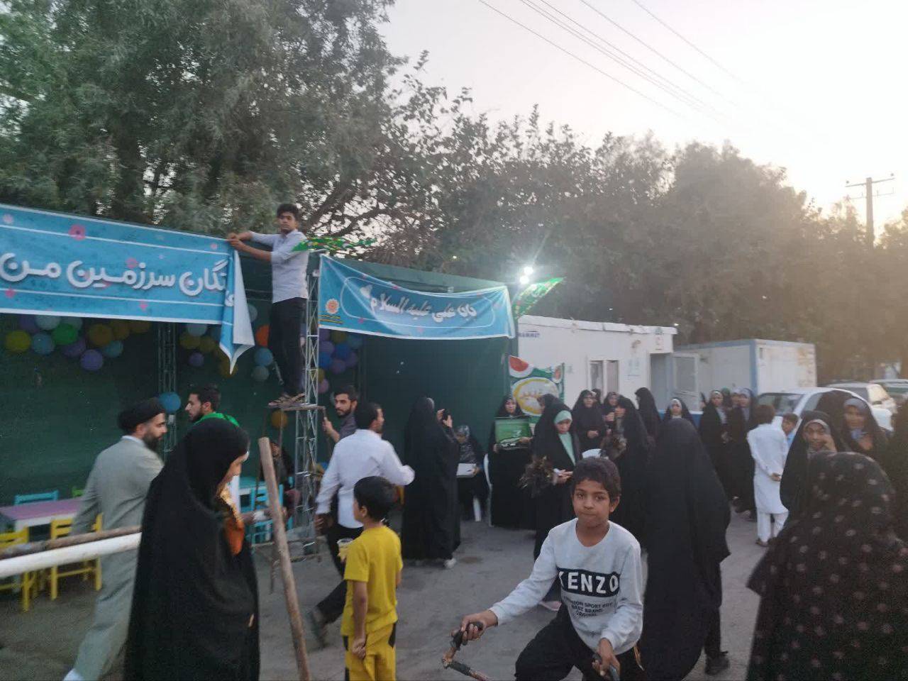 راه اندازی موکب‌های غدیر در جاده ترانزیتی ریگان _چابهار