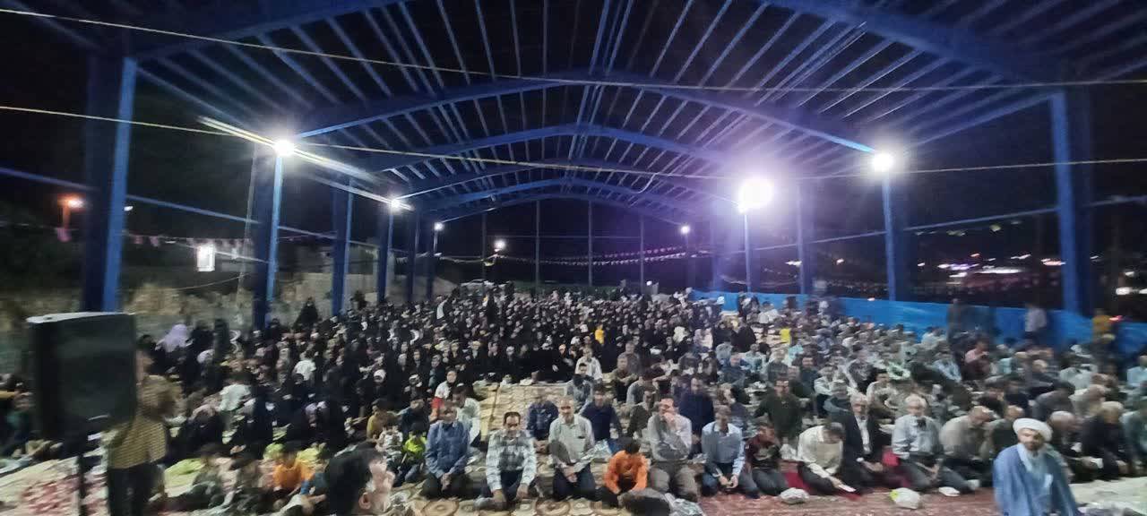 جشن بزرگ ولایت در روستای پرزیتون