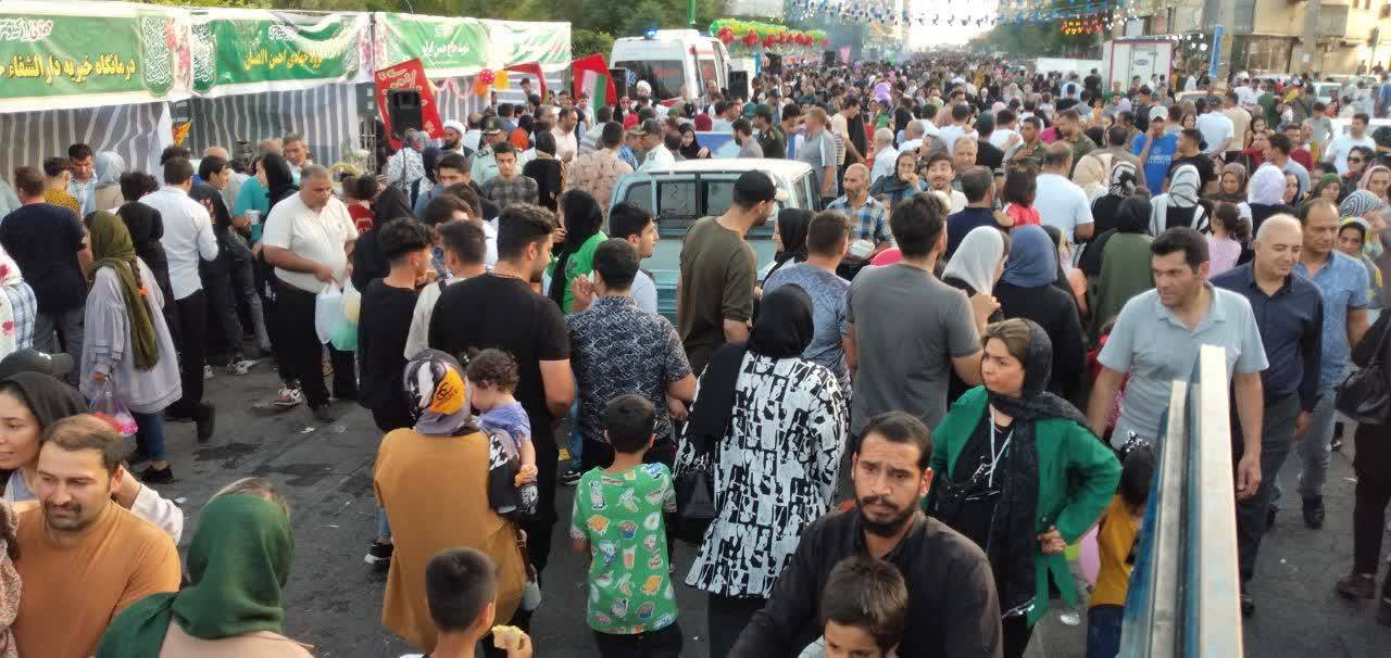 برپایی جشن عید غدیر در قرچک