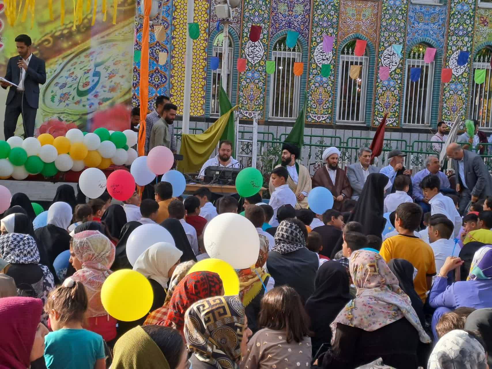 شادمانی اهالی خوی در مراسم عید غدیر