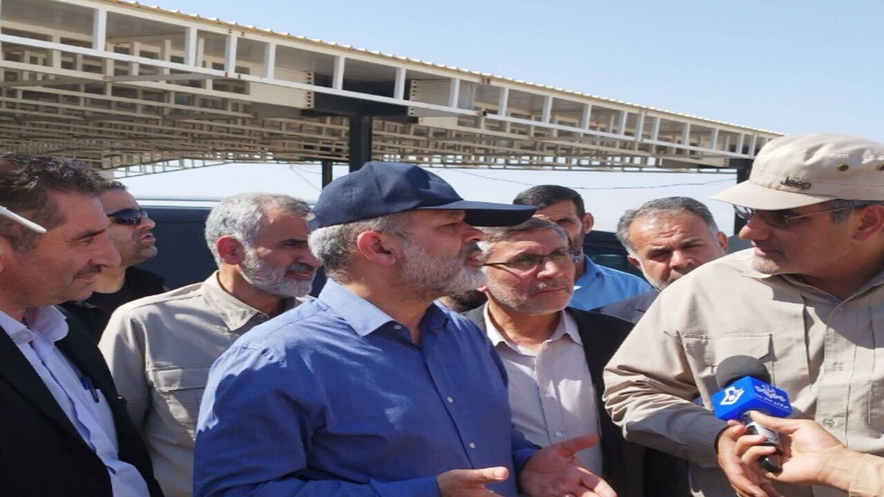 روند احداث پارکینگ‌ها و سایبان در مرز مهران باید شتاب بگیرد