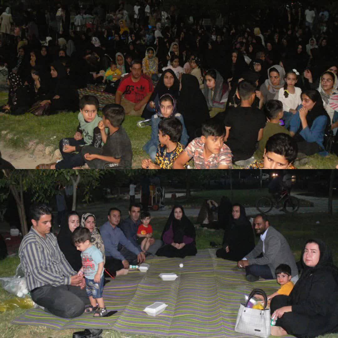 حضور خانوادگي در عيد غدير رومشکان