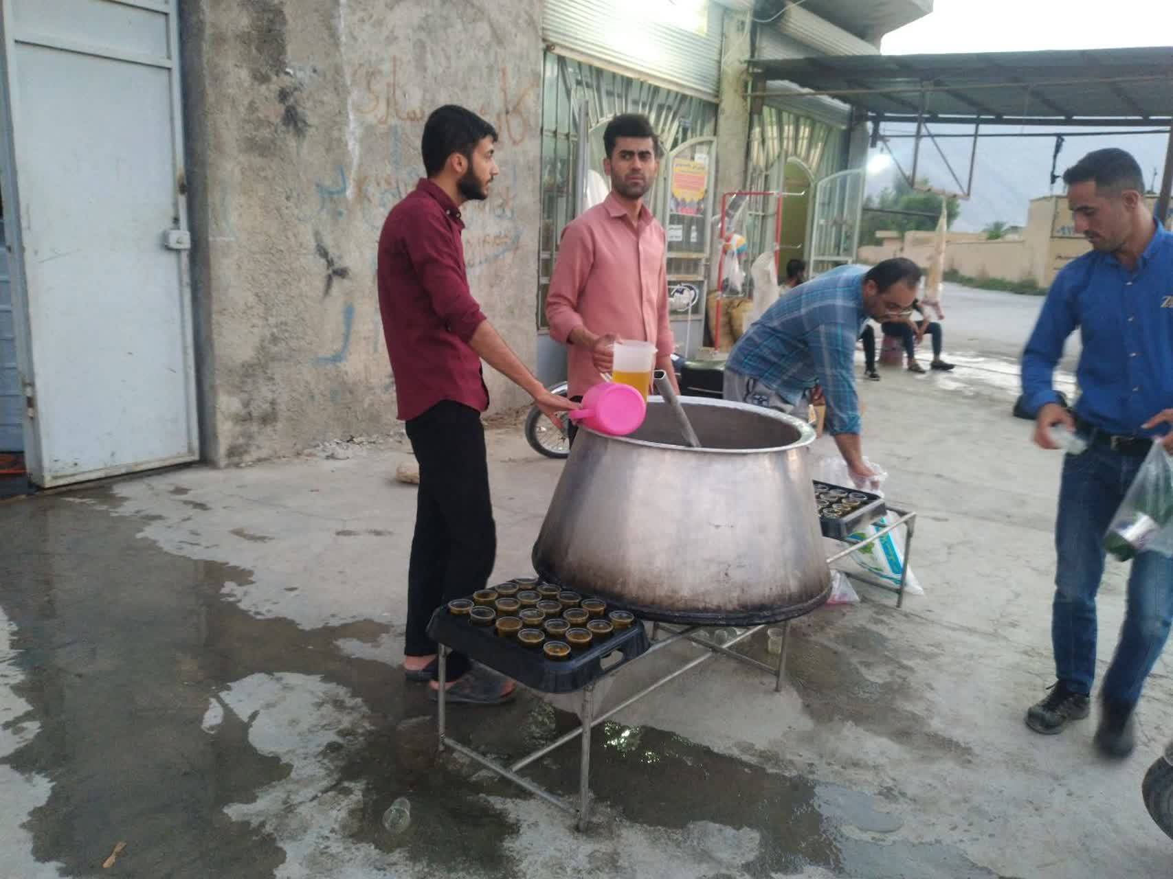 پخت نذری به مناسبت عید غدیر