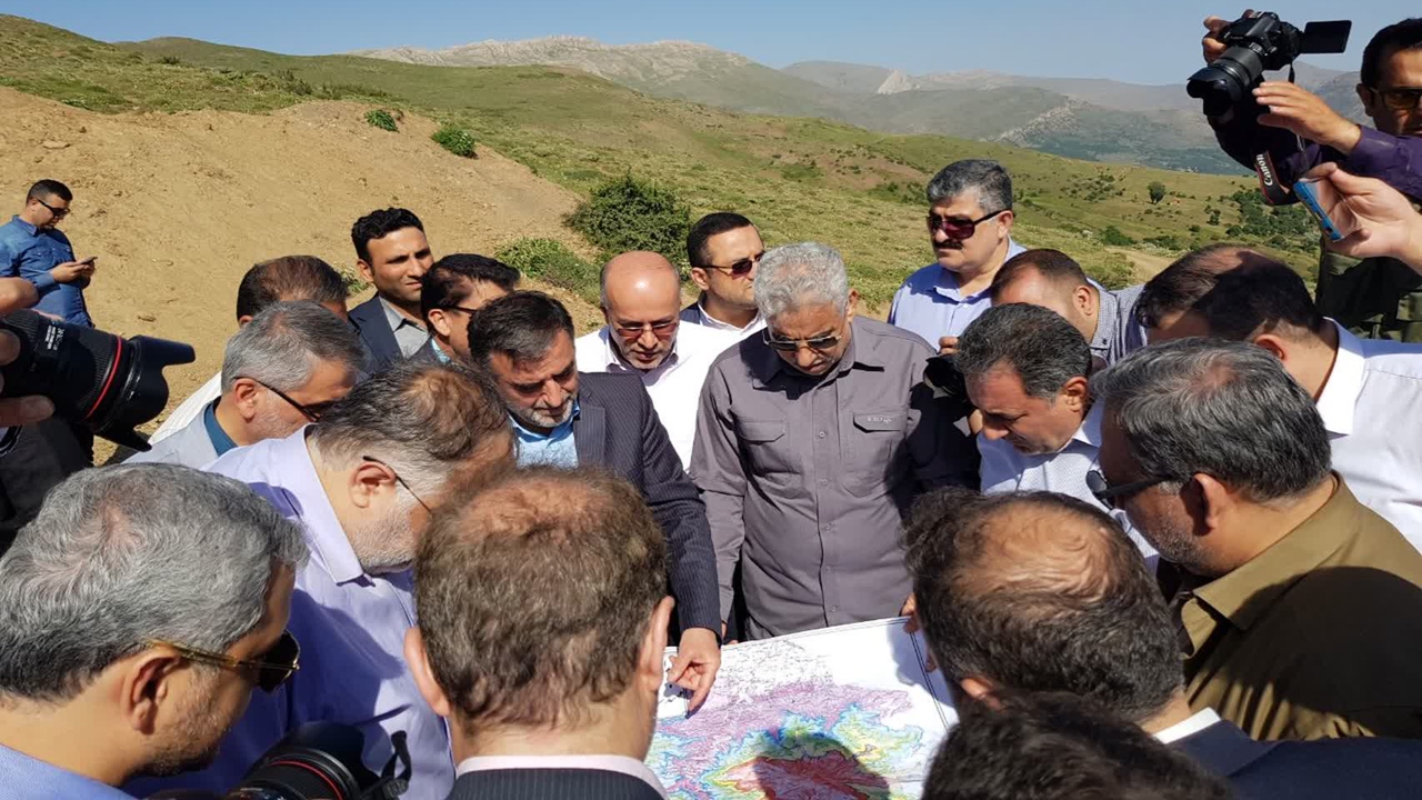 بازدید میدانی استانداران مازندران، گیلان و قزوین از محور اشکورات