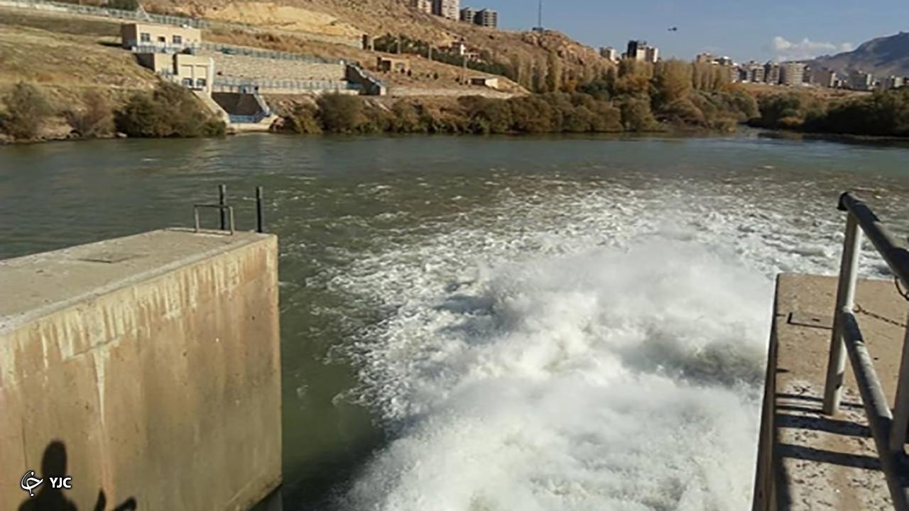 ۱۱ میلیون متر مکعب آب به سمت کانی برازان رها سازی شد