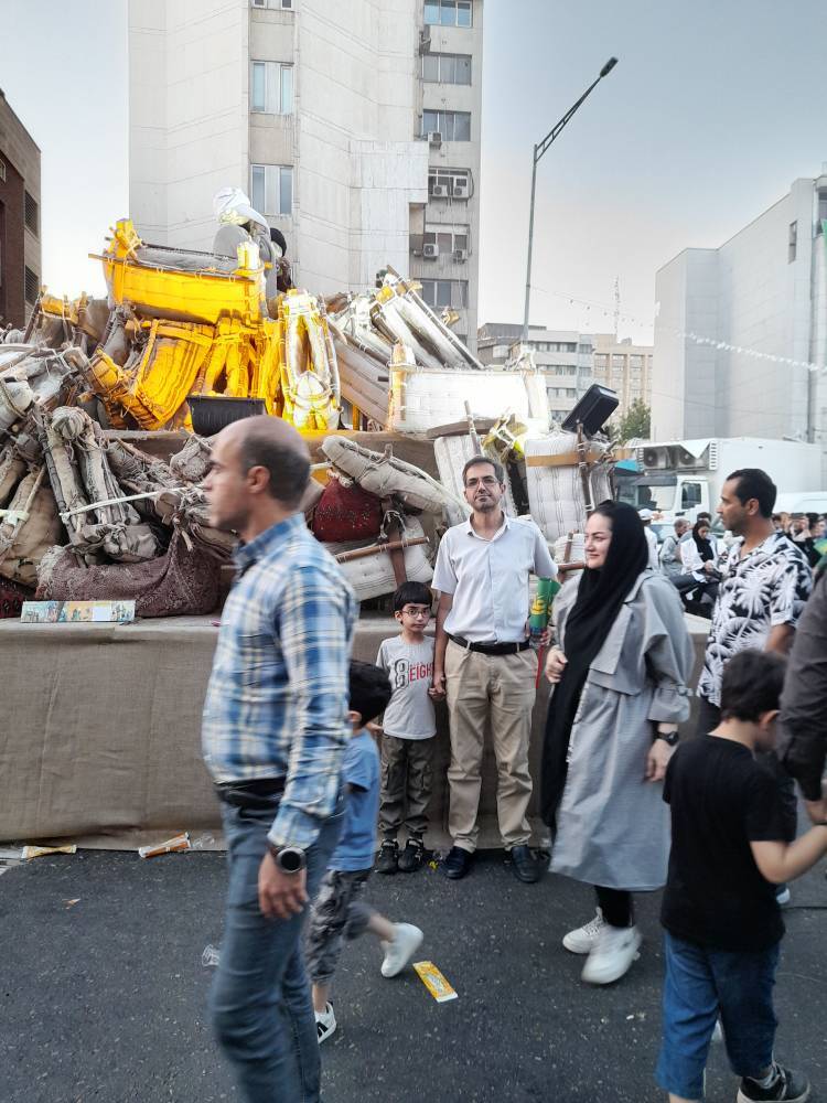 حضور در جشن کيلومتري