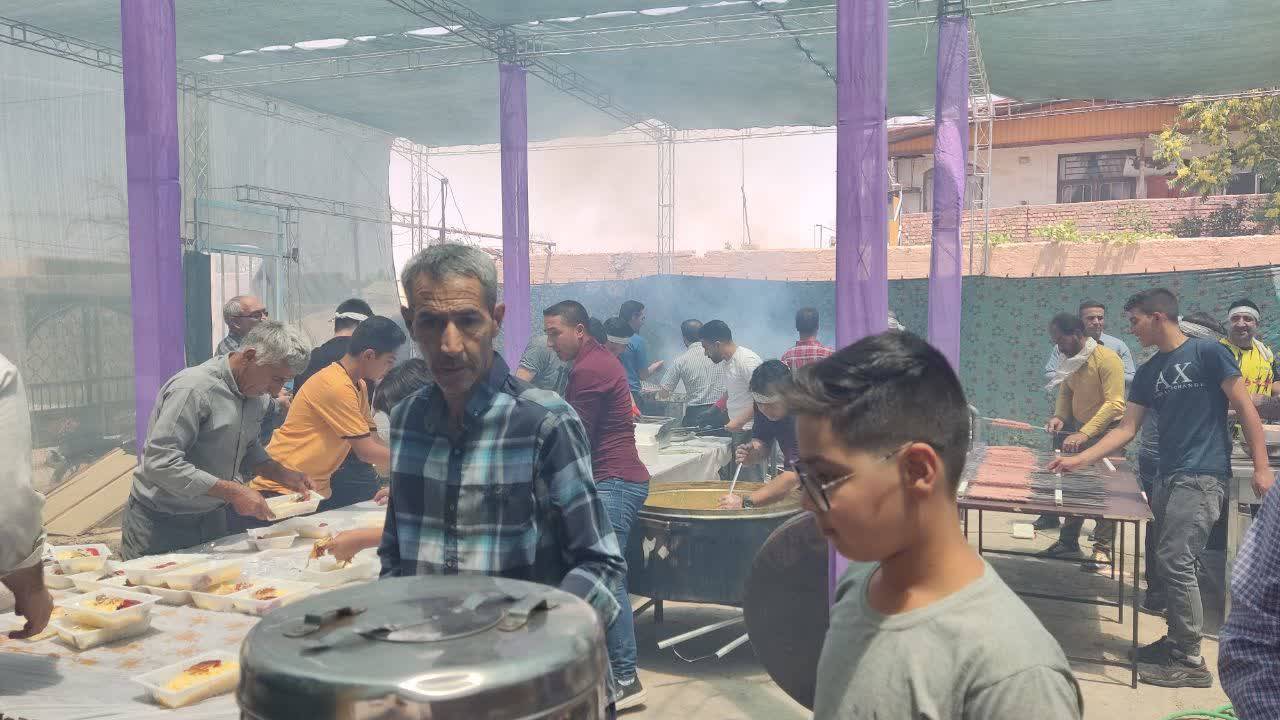 پخت غذاي نذري