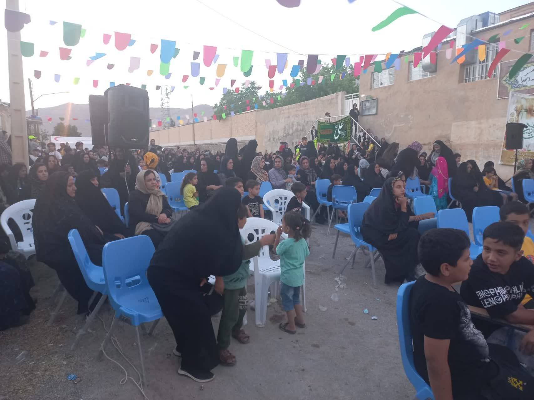 حضور اهالي ناغان در جشن غدير