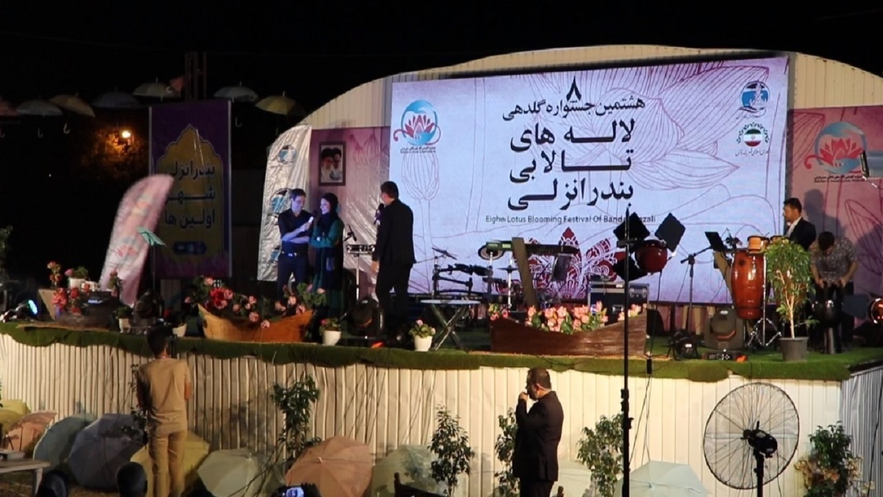 برگزاری جشنواره گلدهی لاله‌های تالابی در بندر انزلی