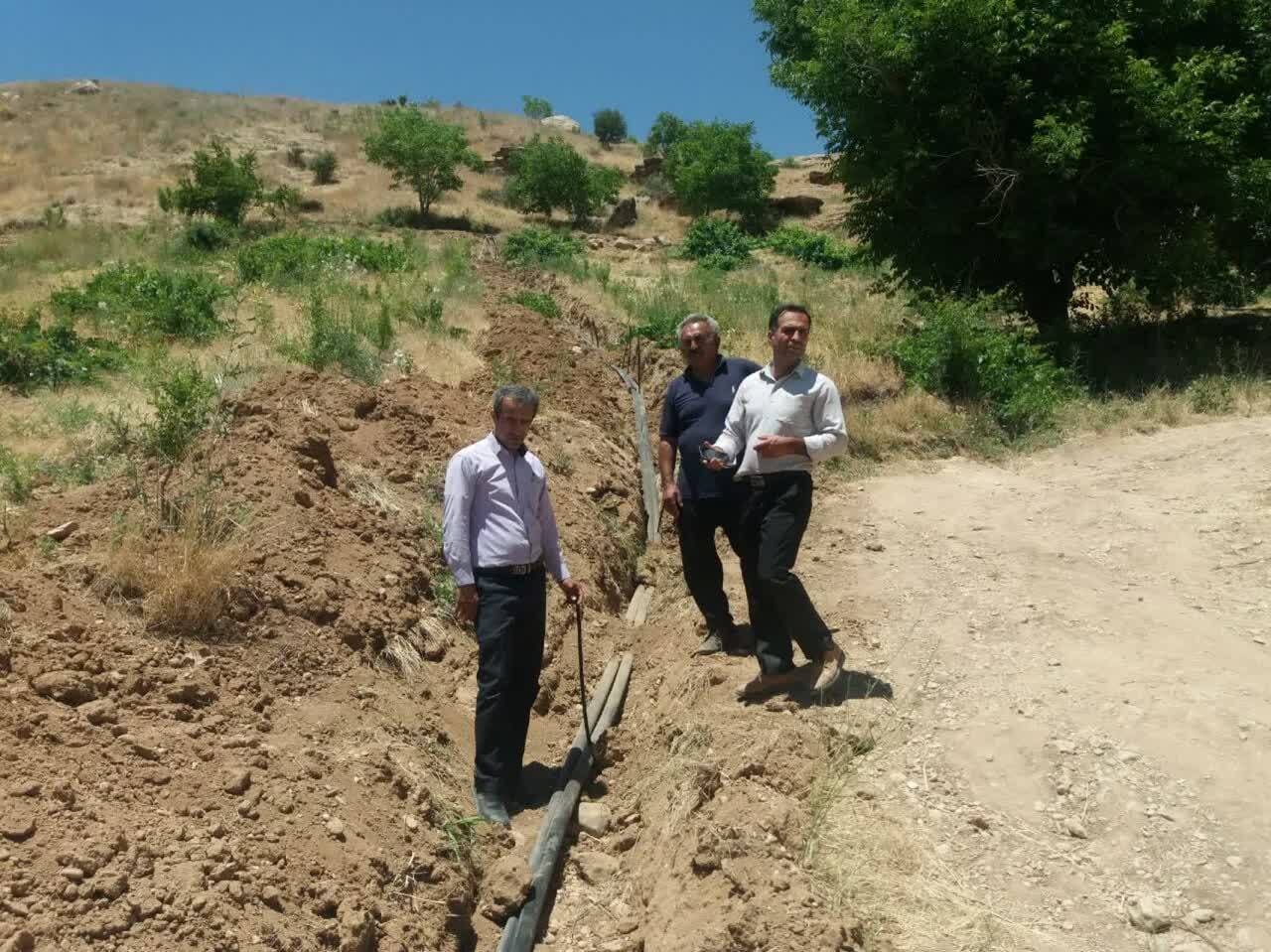 پیشرفت ۷۰ درصدی طرح اجرای سیستم آبیاری تحت فشار در اردل