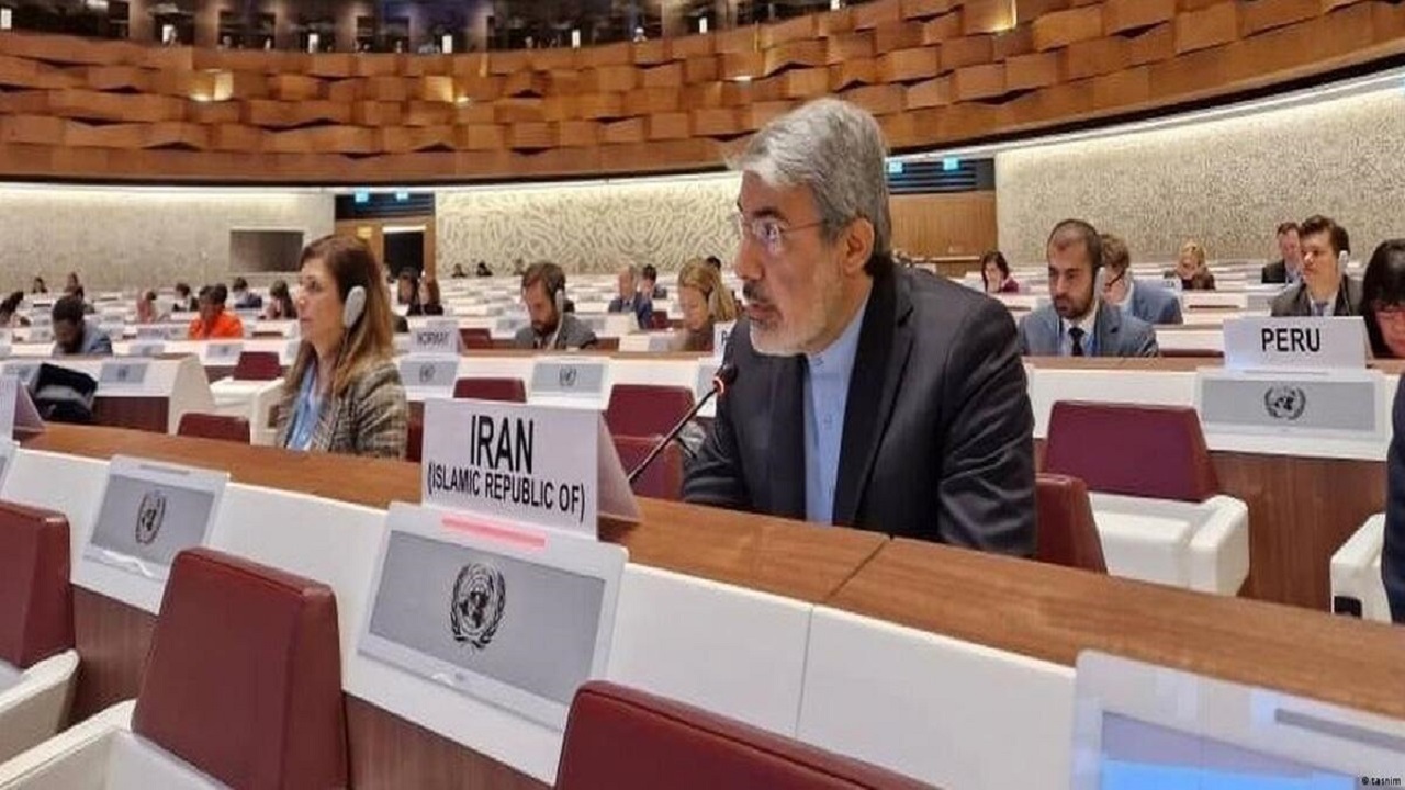 انتقاد نماینده دائم ایران در ژنو از گزارش ناقص دبیرکل درباره وضع حقوق بشر در ایران
