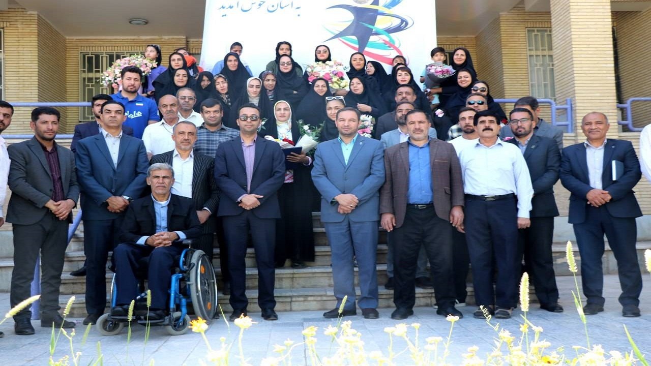استقبال از نائب قهرمان مسابقات آسیایی قزاقستان در چهارمحال و بختیاری