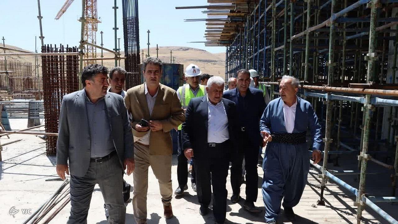 عملیات ساخت بیمارستان ۳۵۰ تختخوابی مهاباد ۲ شیفته شد