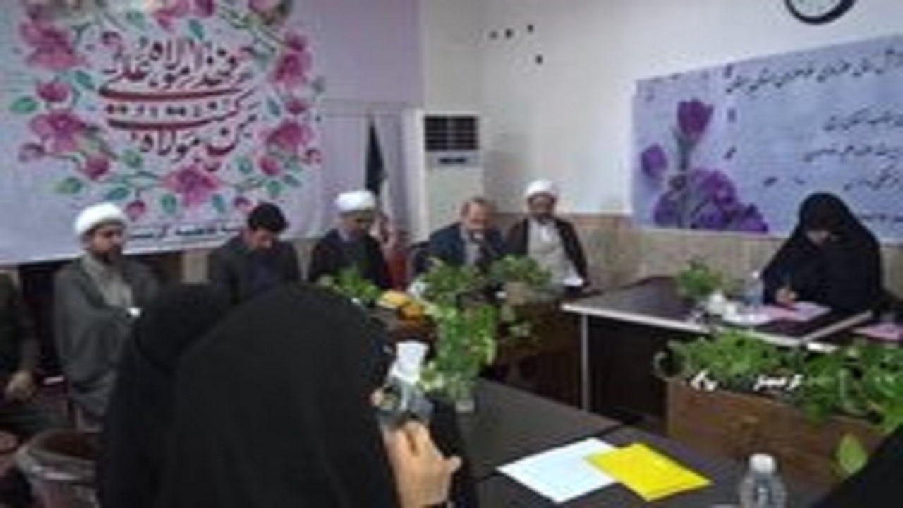 نشست فرهنگی حوزویان در گرمسار