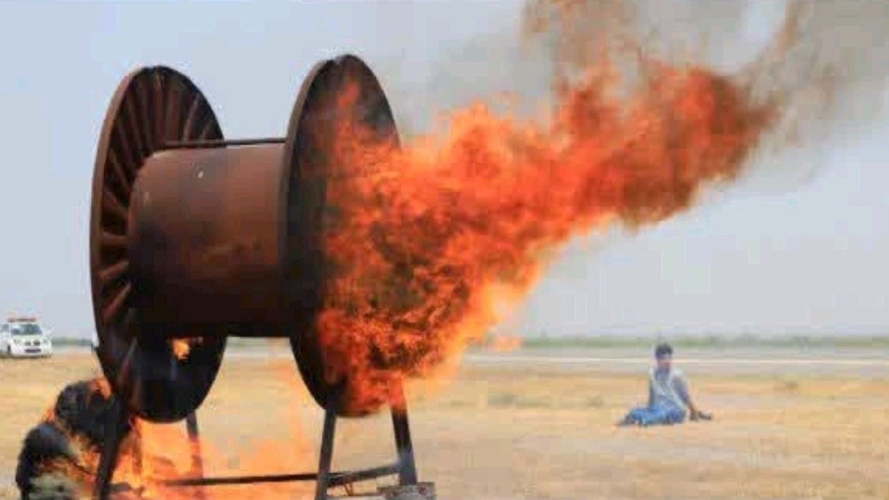 مانور طرح اضطراری در فرودگاه گرگان برگزار شد