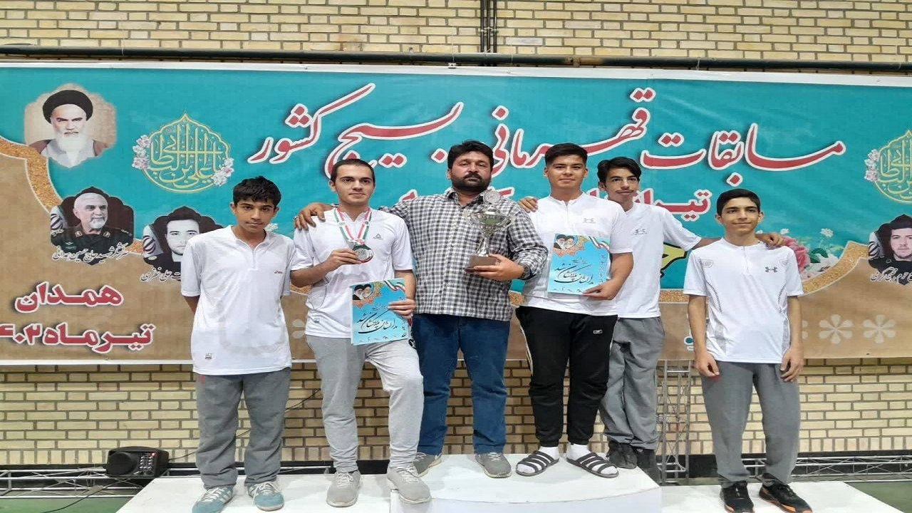 کسب مقام دوم مسابقات تیراندازی بسیج کشور توسط ورزشکار چهارمحالی