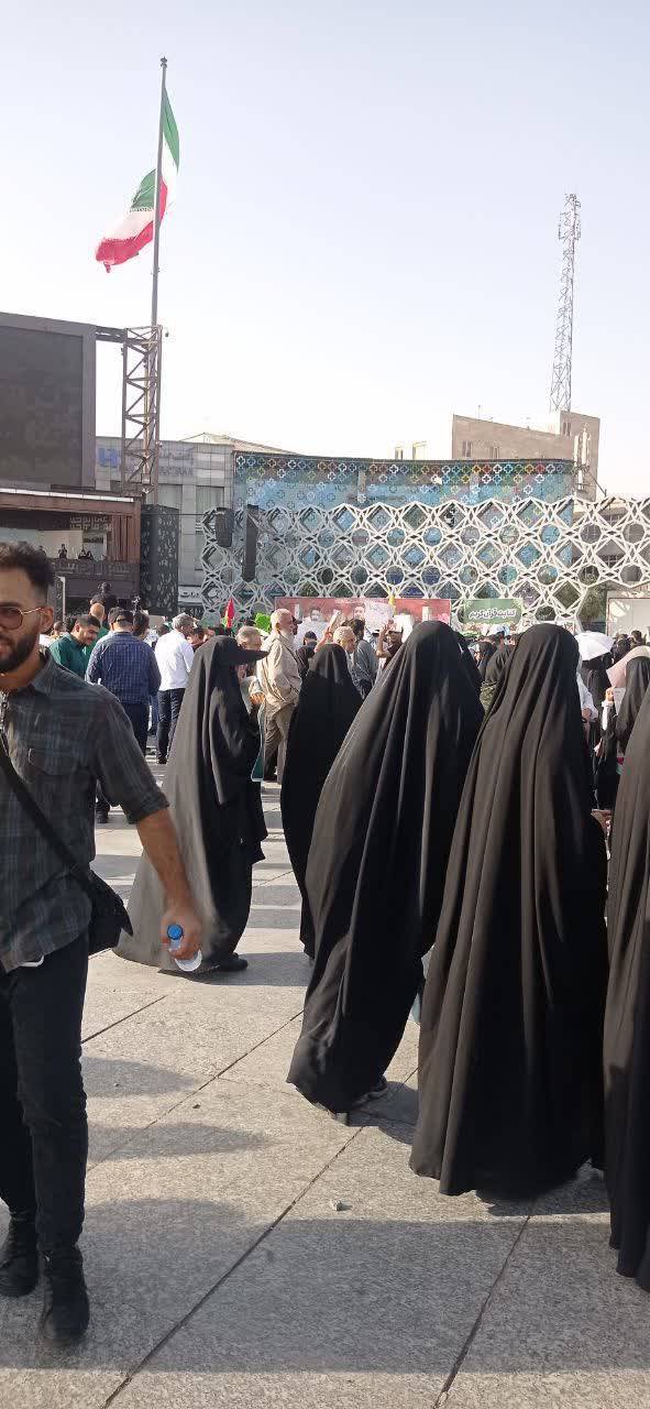 اجتماع بانوان در همایش عفاف و حجاب