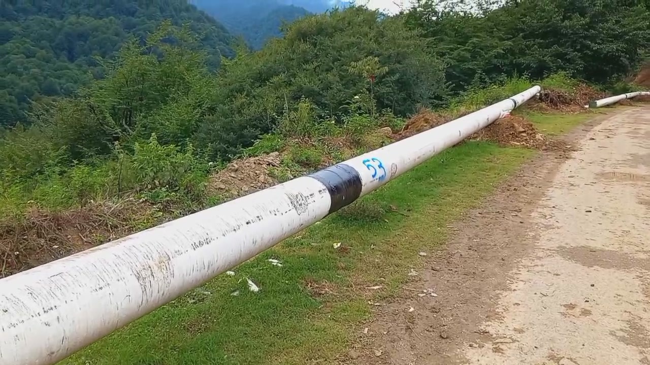 گازرسانی به ۳ روستای صعب‌العبور شهرستان بابل + فیلم