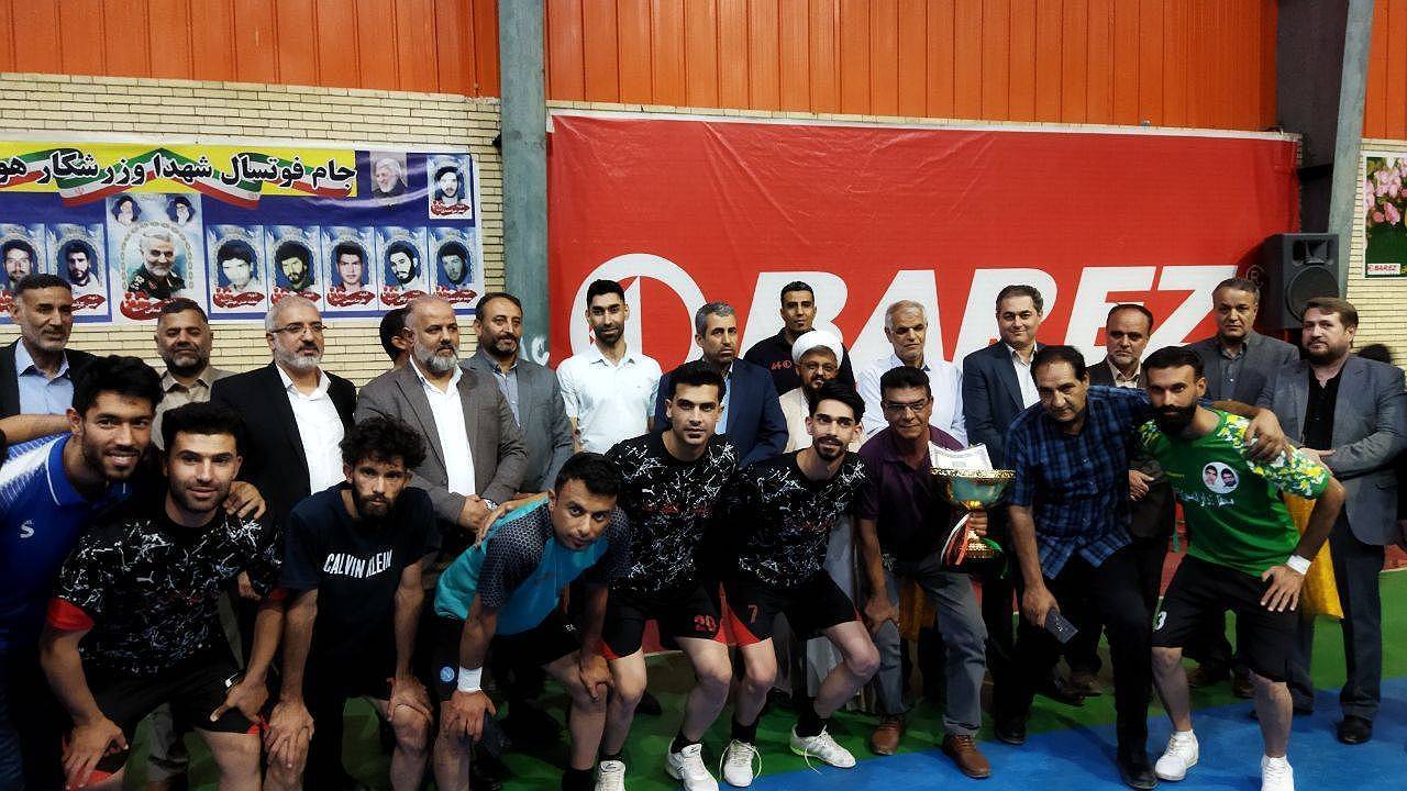 مسابقات فوتسال جام غدیر در هوتک به ایستگاه آخر رسید