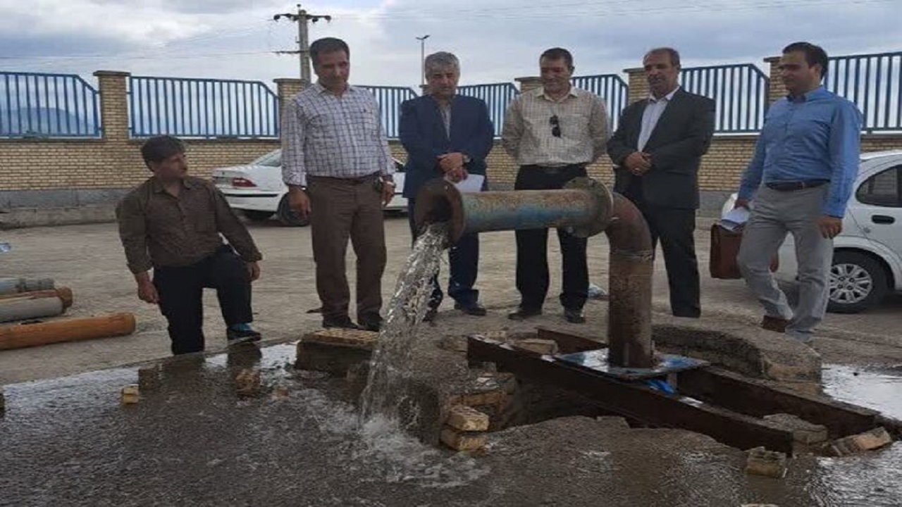 یک حلقه چاه برای جبران کم آبی مینودشت وارد مدار شد