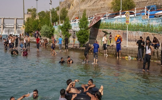 شنا در رودخانه دز