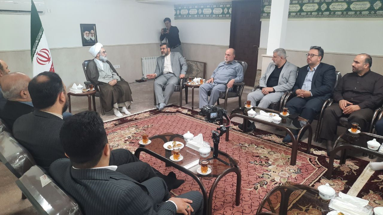 دیدار وزیر فرهنگ و ارشاد اسلامی با نماینده ولی فقیه گیلان