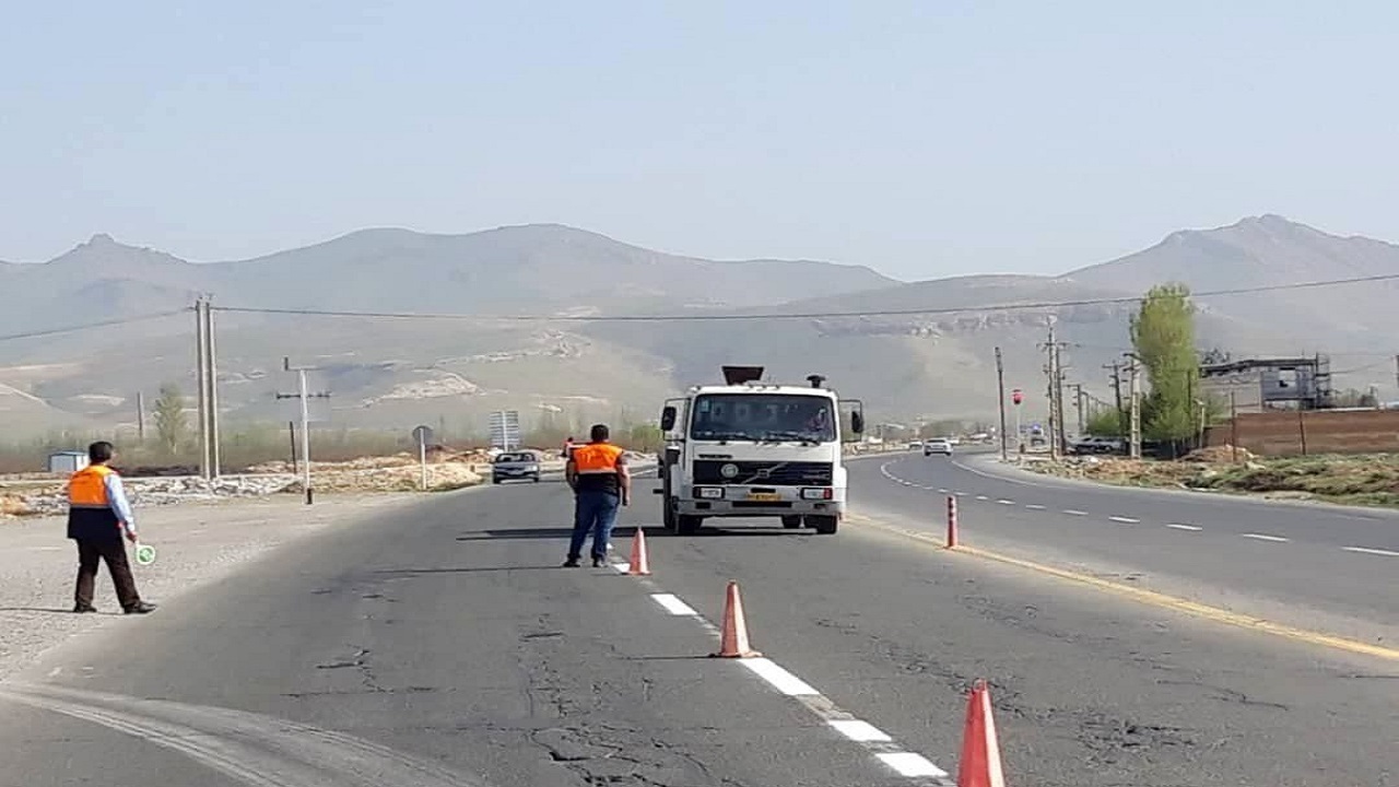 خط‌کشی ۶۰ کیلومتر از معابر شهرکرد