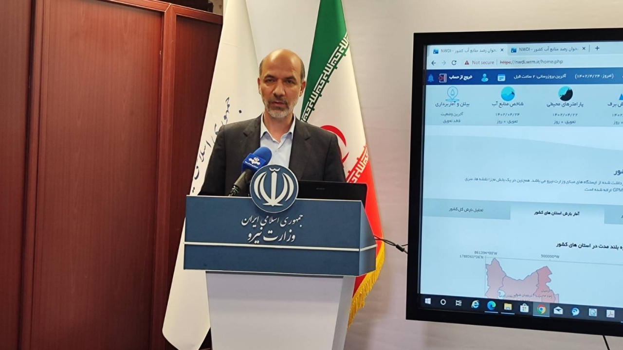 اطلاعات پویا نقش مهمی در مدیریت منابع آبی دارد