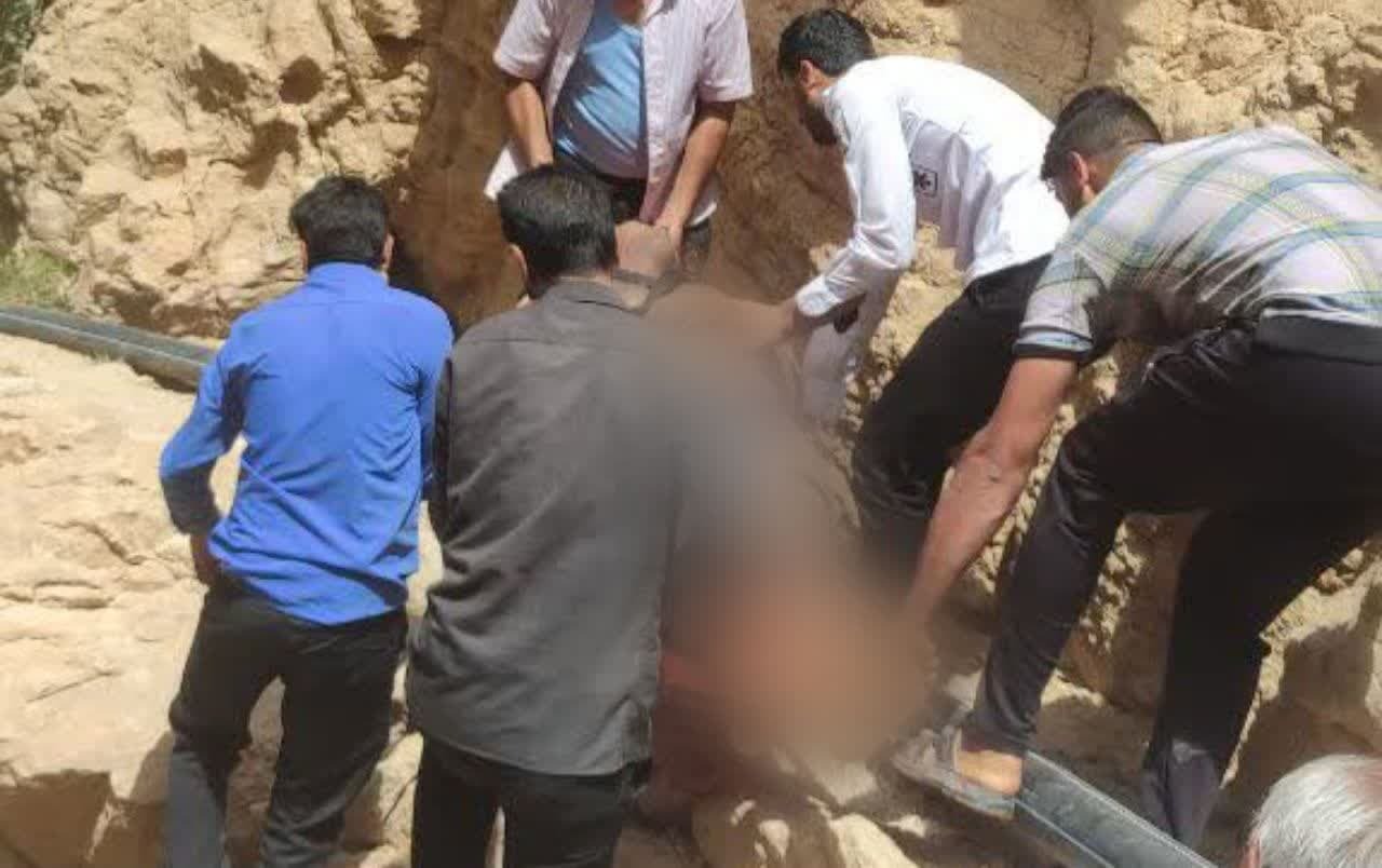 غرق شدن جوان بافقی در مسیر چشمه شادکام