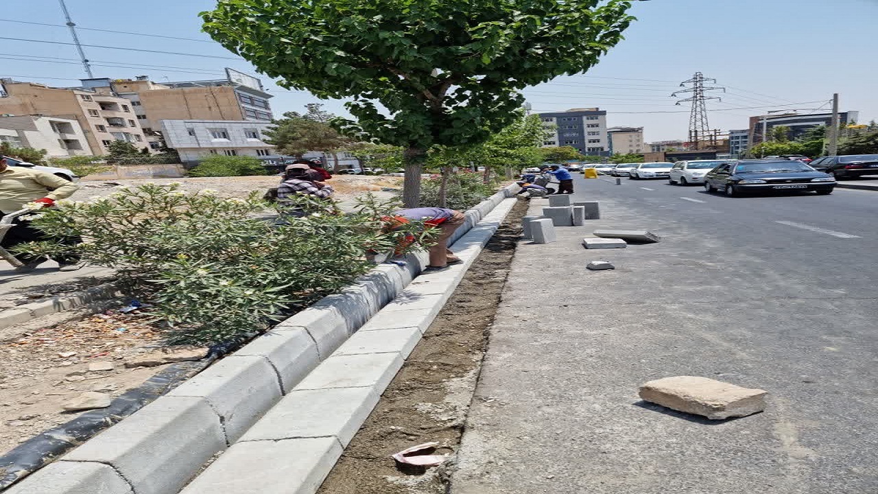 نهرخیابان پیامبر بهسازی شد