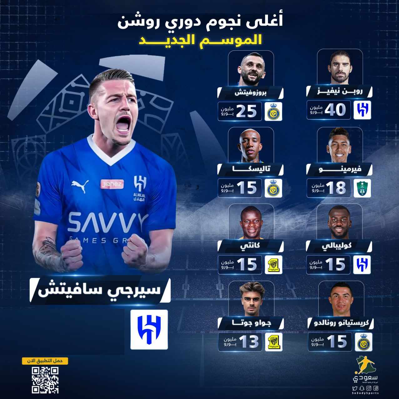 تصویری از خرید جدید الهلال