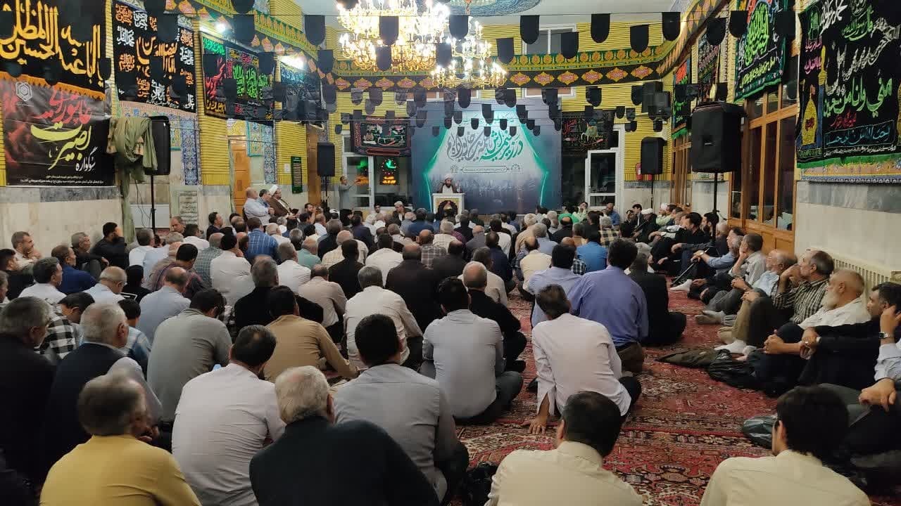 برگزاری همایش عاشورائیان در شهرستان خوی