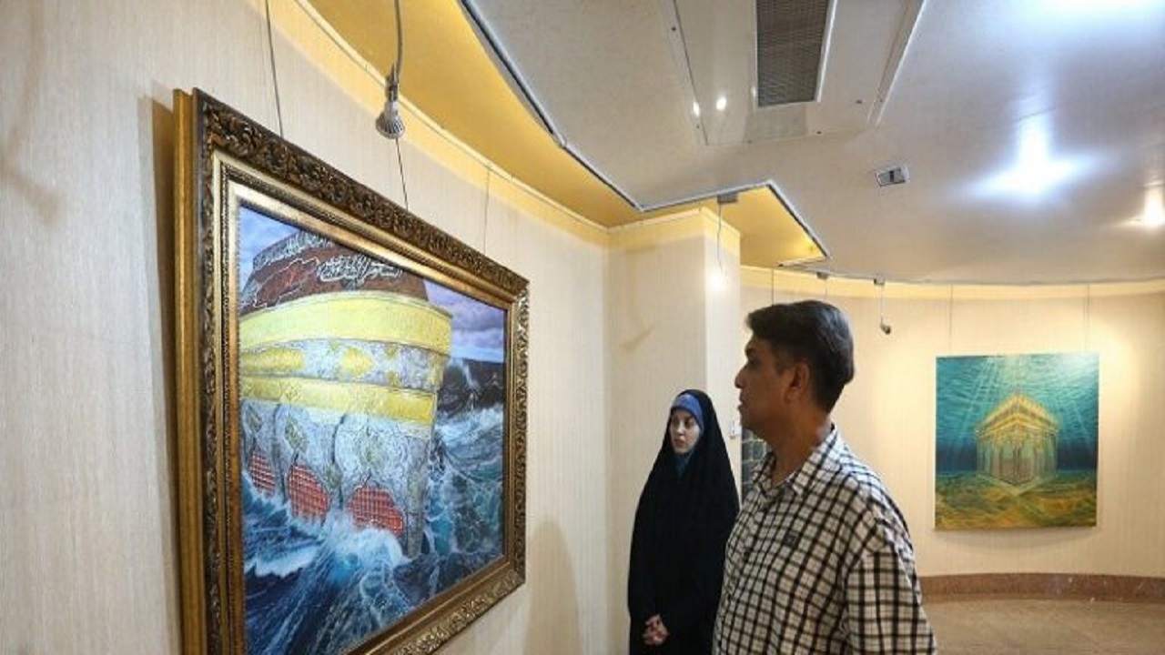 برپایی نمایشگاه نقاشی «آب عاشق» در قم