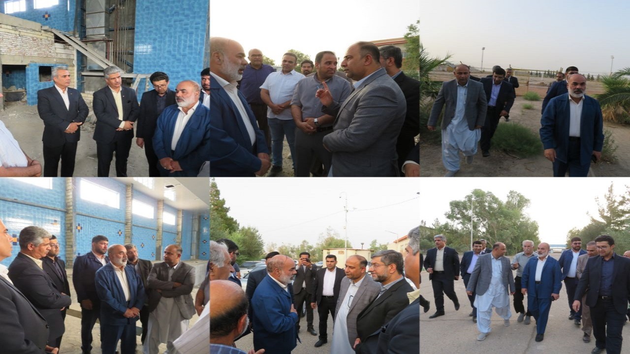 بازدید استاندار سیستان و بلوچستان از مجموعه ورزشی کارگران زاهدان
