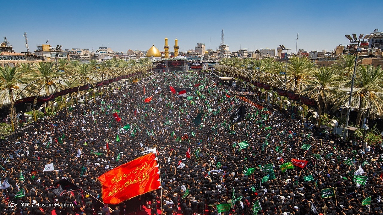 گریستن آسمان برای حسین بن علی (ع)