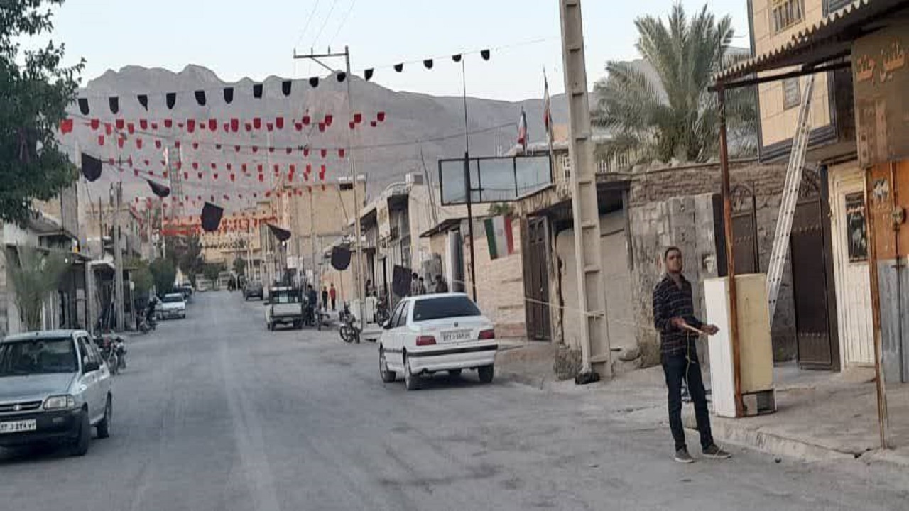 معابر شهر تهران رنگ و بوی ماه محرم گرفت + تصاویر