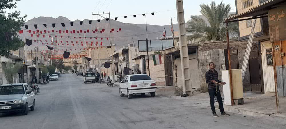 سیاهپوش شدن معابر تهران به مناسبت ماه محرم