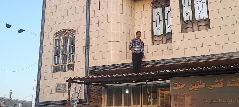 نصب پرچم سیاه در تهران