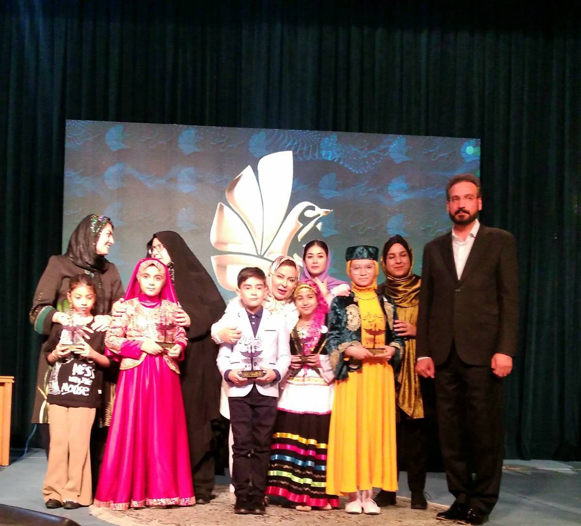 کسب رتبه برتر جشنواره سیمرغ سخن توسط کودک عنبرآبادی